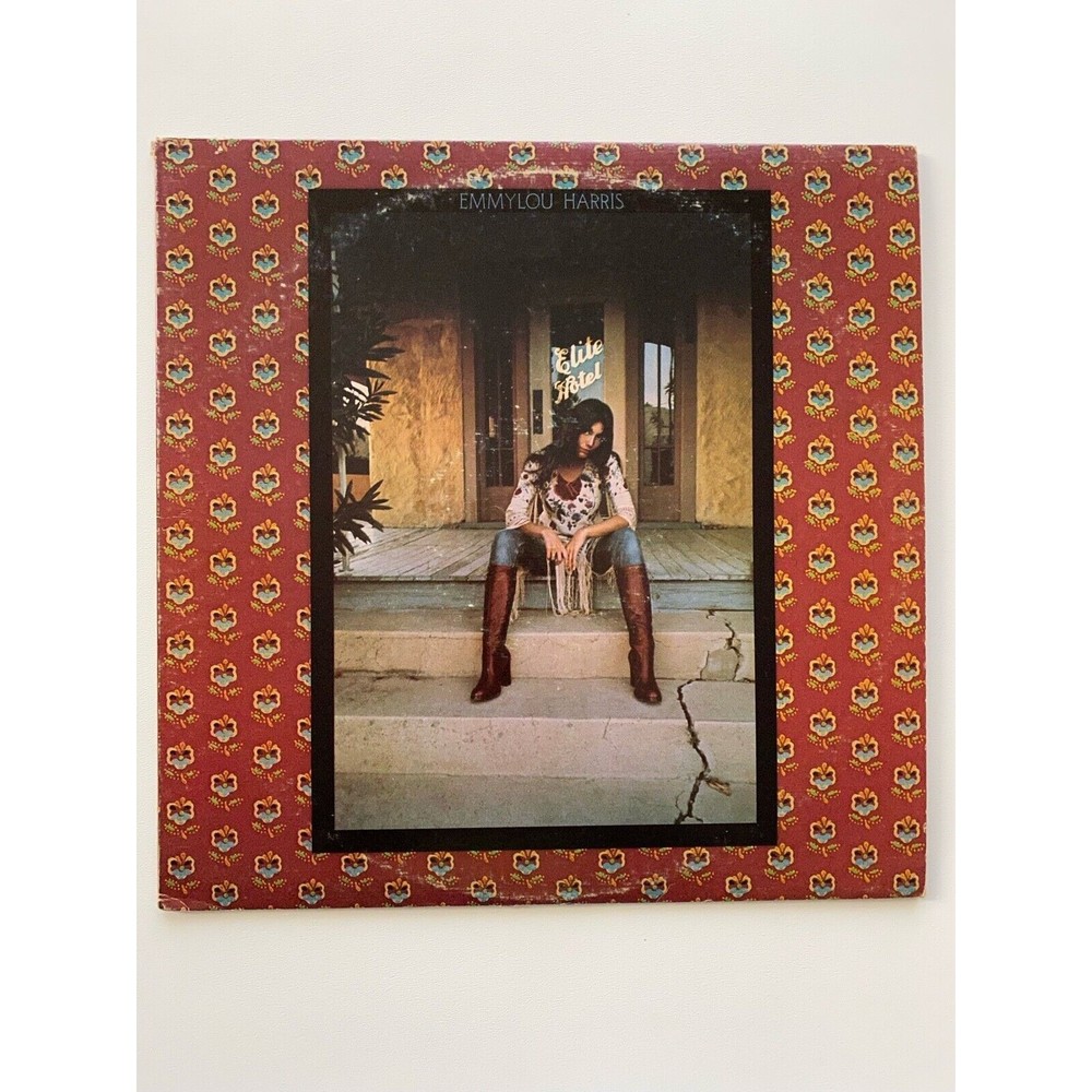 Emmylou Harris Elite Hotel 1975 LP Reprise Records MSK 2286 VG+ Vinyl